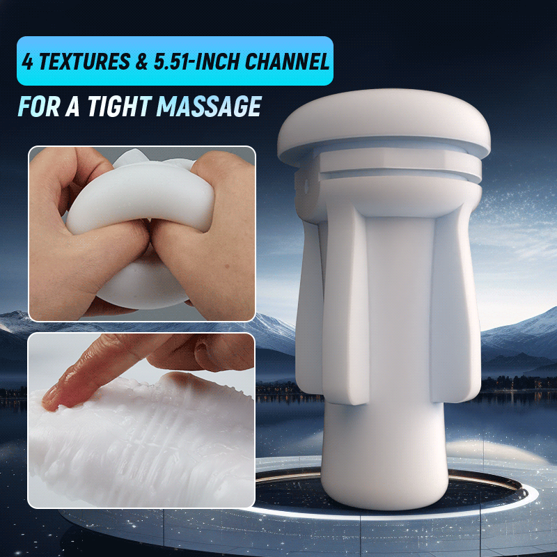 Jackson Self-Lube 8 Thrusting Handheld Male Masturbator Male Sex Toy