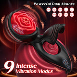 Wizard APP Control 7 Vibrating Cock Ring