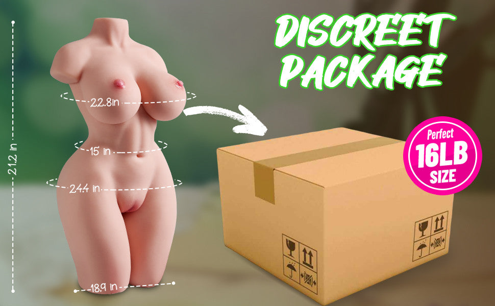 【FREE LUBE!】Mia Sun-Kissed Bikini Beauty 18.3LBS D-Cup Sex Torso Plump Bust Male Masturbation