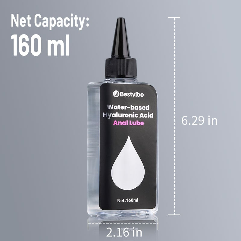 Tapered Nozzle 160ml 5.41 Fl Oz Water-based Anal Lubricant High Quality