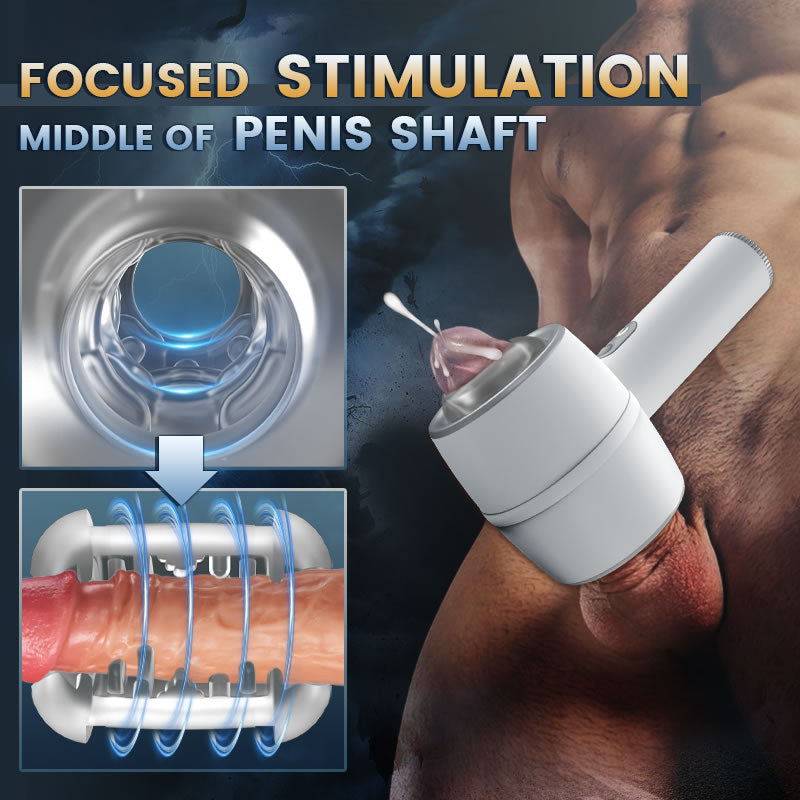 [30% Off] Hardy Automatic 3 Telescopic Handheld Male Masturbator Male Masturbator